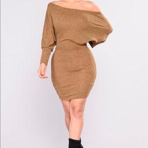 Fashion Nova “Did You Say Dulce De Leche” Dress